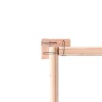 Abenteuer-Stelzenhaus „Fidel“ XXL-Aktionsset – 150cm Podesthöhe – Terragrau inkl. Doppelschaukel & Kletterrampe – Image 11