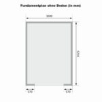 Massive Blockbohlengarage mit Satteldach – 38 mm – 387 x 537 cm – Image 11