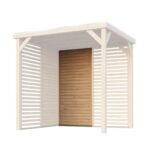 Geschlossene Seitenwand für Pavillon „Cubeco“ halb – 107 x 229 cm – Sicht- & Windschutz