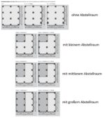Massives Doppelcarport „BASIC 2“ – 563 x 676 cm – kesseldruckimprägniertes Holz – Image 7