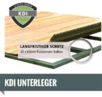 Kleines Gerätehaus „Amberg 2" Satteldach modern aus Holz in Terragrau – Image 4