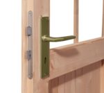 Modernes Gerätehaus „Bomlitz 2" Pultdach aus Holz in Natur – Image 7