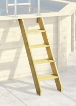 Riesiger Achteck-Holzpool „Modell 3" – 502,5 x 502,5 cm – kesseldruckimprägniert inkl. Leitern-Set – Image 9